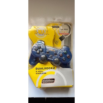 Controle PS2 sem fio azul | Shopee Brasil