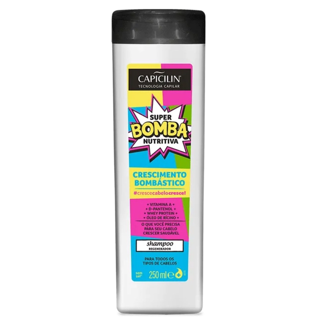 SHAMPOO BOMBA NUTRITIVA 250ml - CAPICILIN