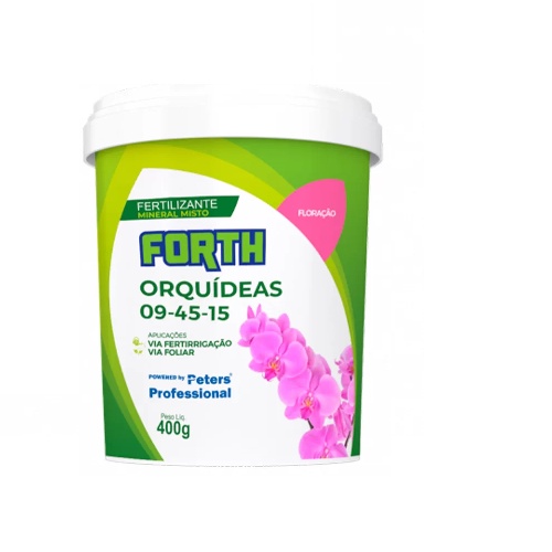 Fertilizante Forth Orquídeas Floração 400g 09.45.15 Adubo em Oferta na Shopee