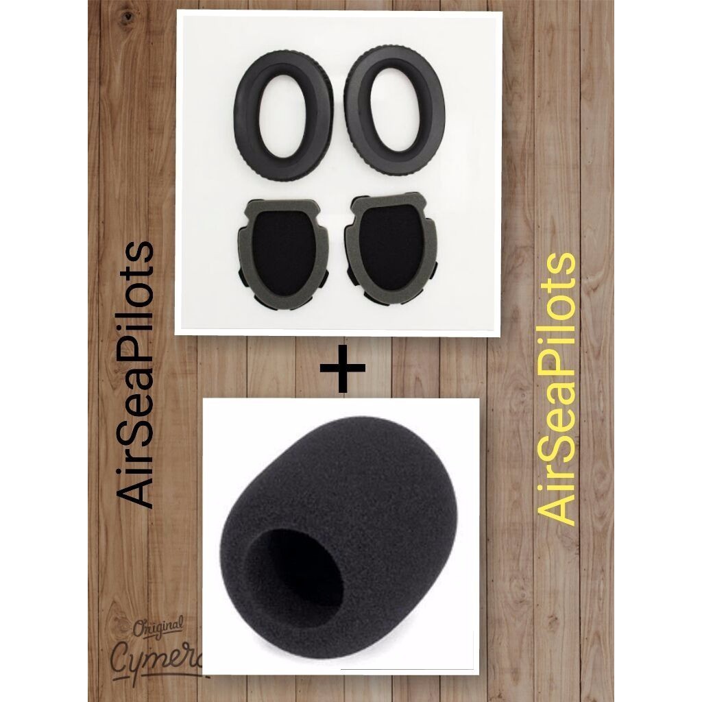 Espuma Para Headset Bose A10 E A20!gratis Espuma com Mic