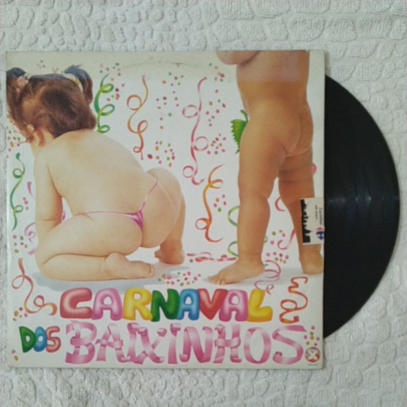 LP Xuxa Carnaval dos Baixinhos disco de vinil infantil