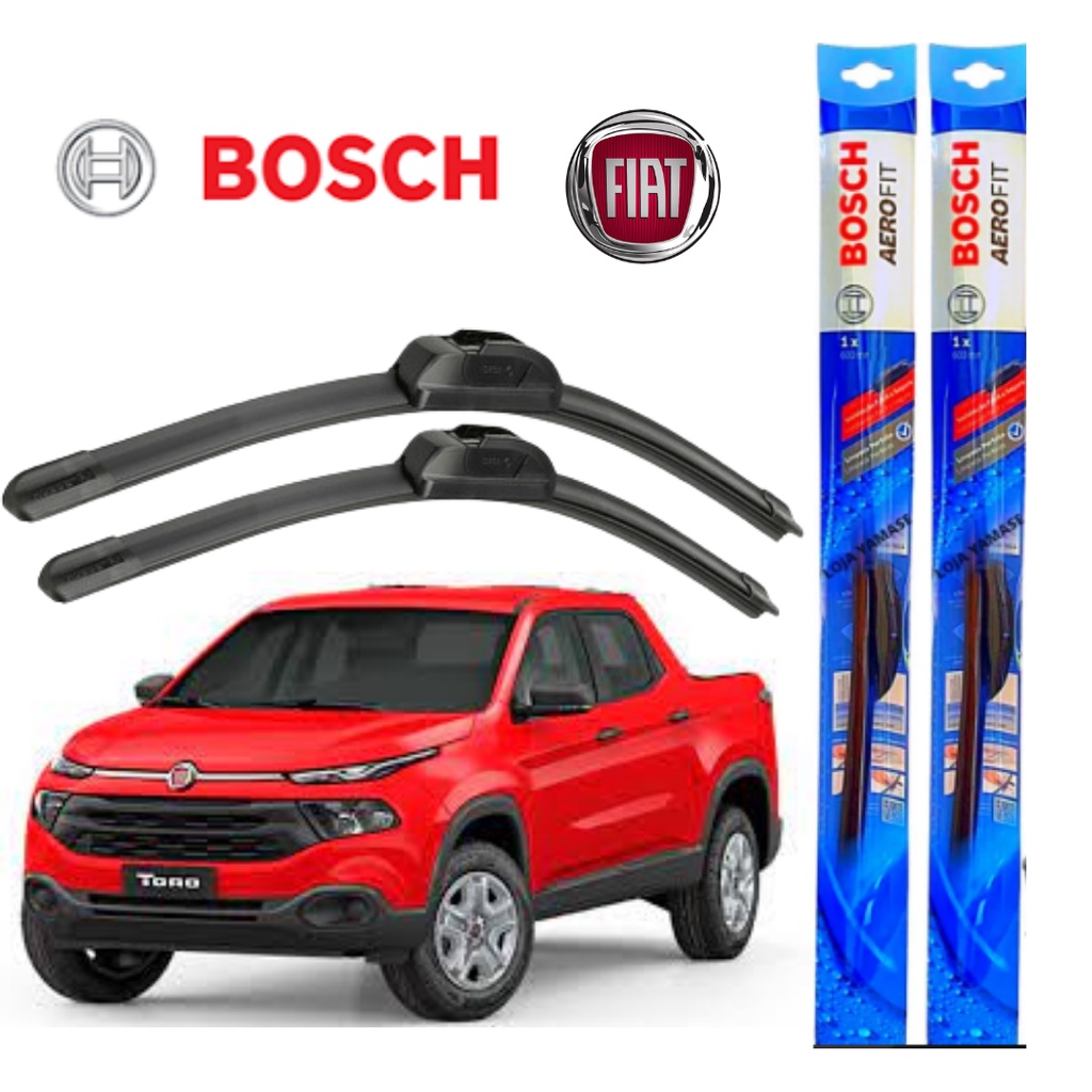 Par Palheta Parabrisa Original Bosch Fiat Toro 2016 2017 2018 2019 2020 2021 2022 em Oferta na Shopee