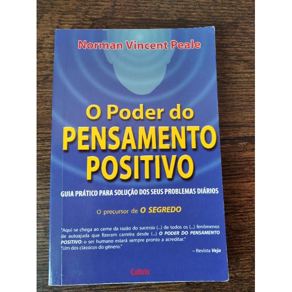 Livro: O poder do pensamento positivo | Shopee Brasil