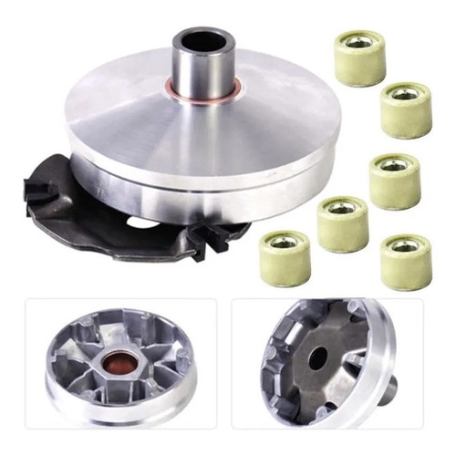 Polia Variador Embreagem Rolete Bull Spirit Scooter 50cc