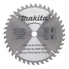 Disco Lamina Serra Circular 7.1/4 185mm 40 Dentes Makita