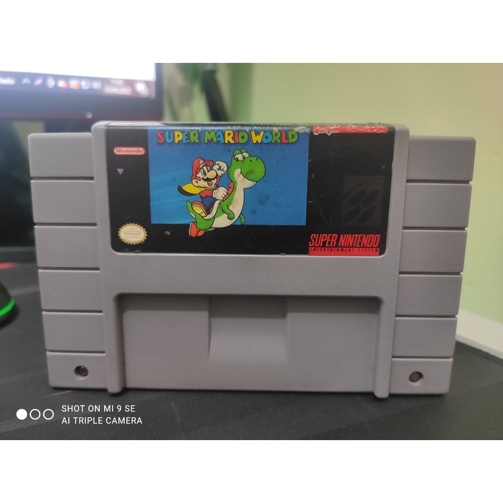 Super Nintendo Snes Jogo Super Mario World (pt-br)