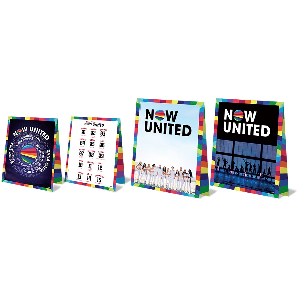 Decoração de mesa para Festa Now United 8 Uni Festcolor - Inspire sua Festa Loja