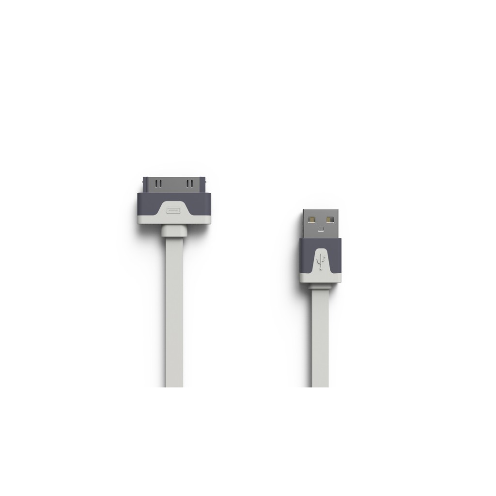 Cabo Flat Usb Dock 2 Metros Para iPhone 4, 4s, iPad 1 e iPad 2