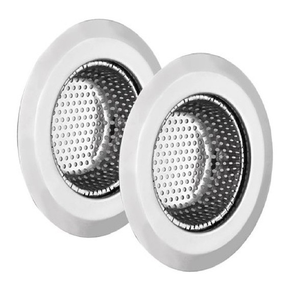 Ralinho para pia 115 mm  (11,5 cm ) aço inox Utilidades Planeta