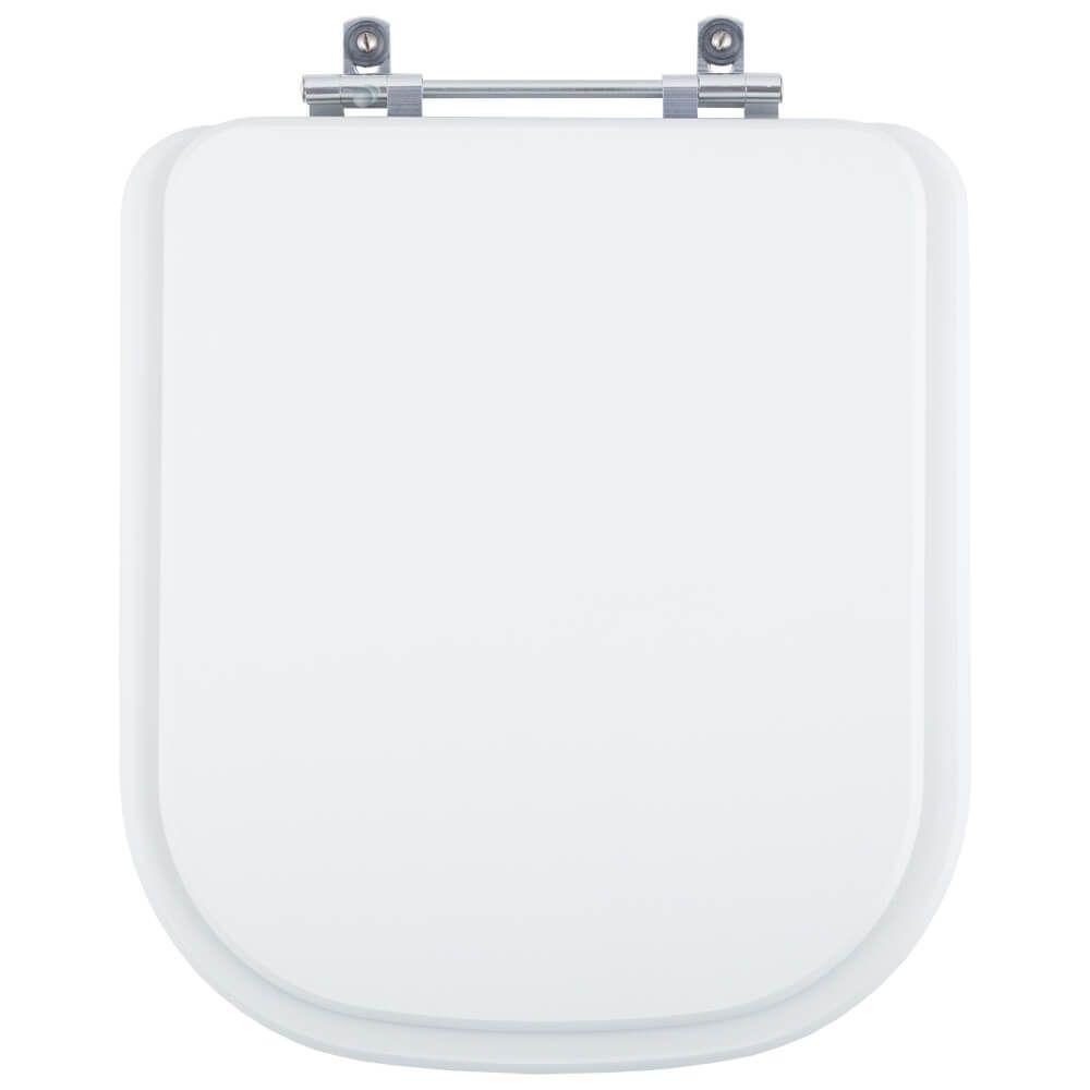 Tampa de Vaso Poliéster Unic Branco para bacia Deca 1.6gpf 6lpf