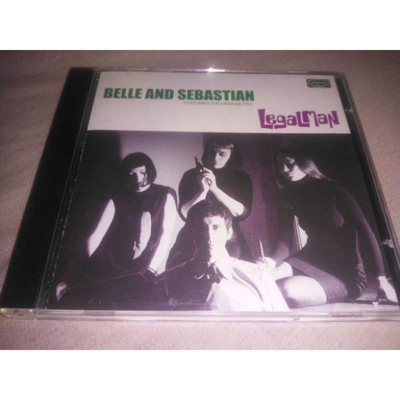 cd belle and sebastian legal man usado original