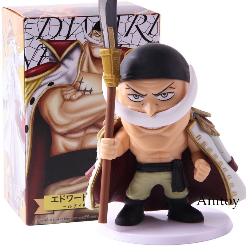 Piratas Do Retrato One Piece Barba Branca Edward Newgate Action Figure