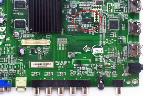 Reparo Placa Principal Memória Aoc Le40h157 - Novo