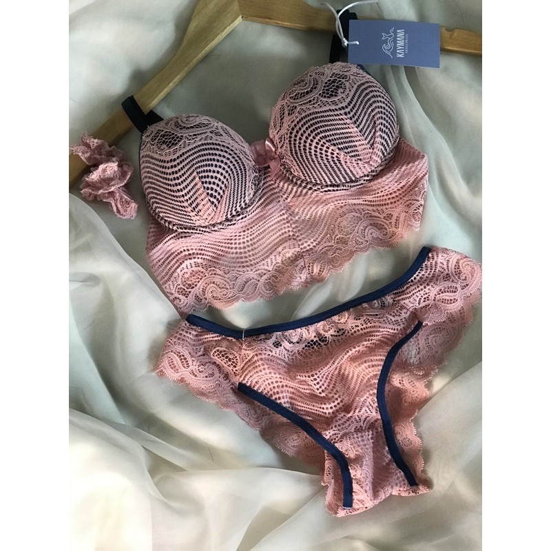 Conjunto De Lingerie Renda Luxo Shopee Brasil