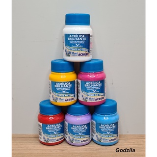 Tinta Acrílica Brilhante 37ml - Acrilex