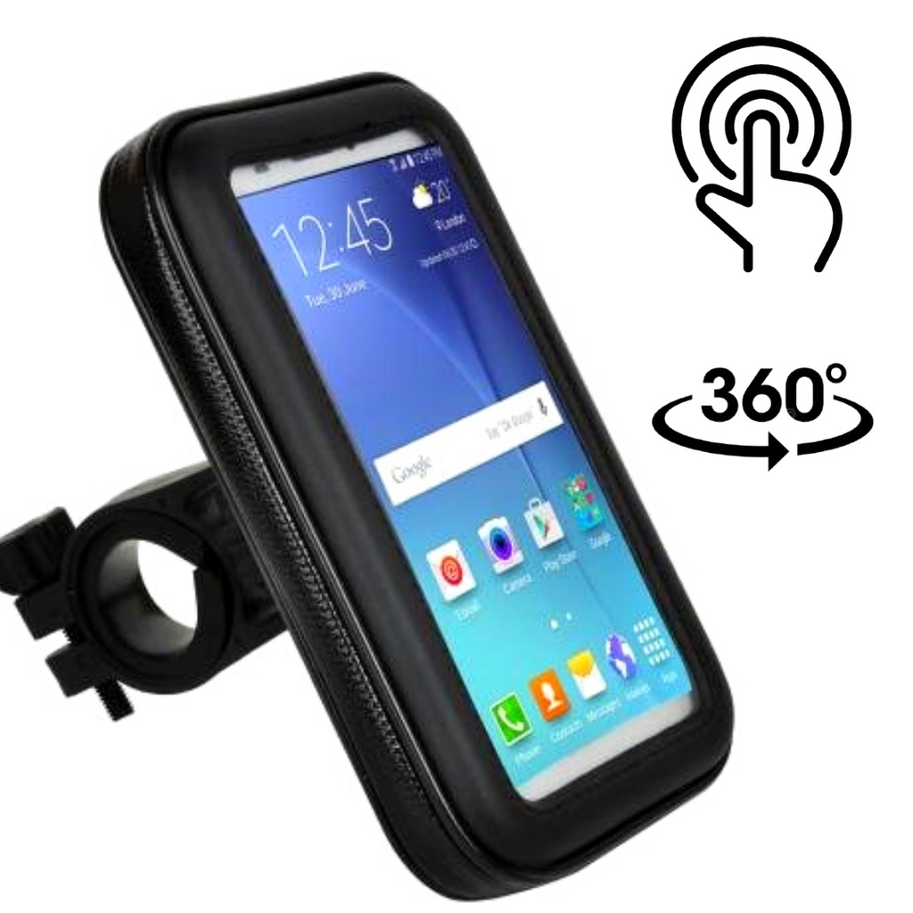 Suporte Impermeavel Celular Bicicleta Bike Moto Smartphone Gps Case A Prova D'água Bolsa Guidão Mtb Ciclismo Protetor Es