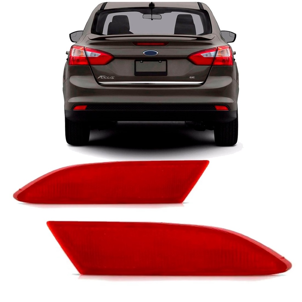 Defletor Parachoque Traseiro Focus 2014 2015 2016 2017 Sedan