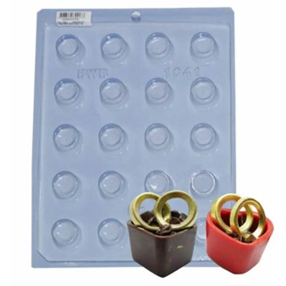 Forma "Aliança" acetato simples cód 9691 bwb embalagens em Oferta na Shopee