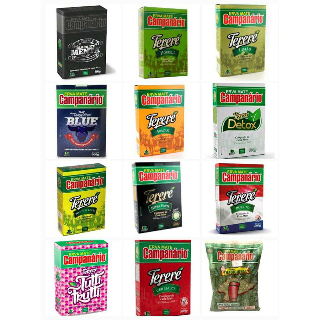 Erva Tereré Campanário Sabores - 500g em Oferta na Shopee