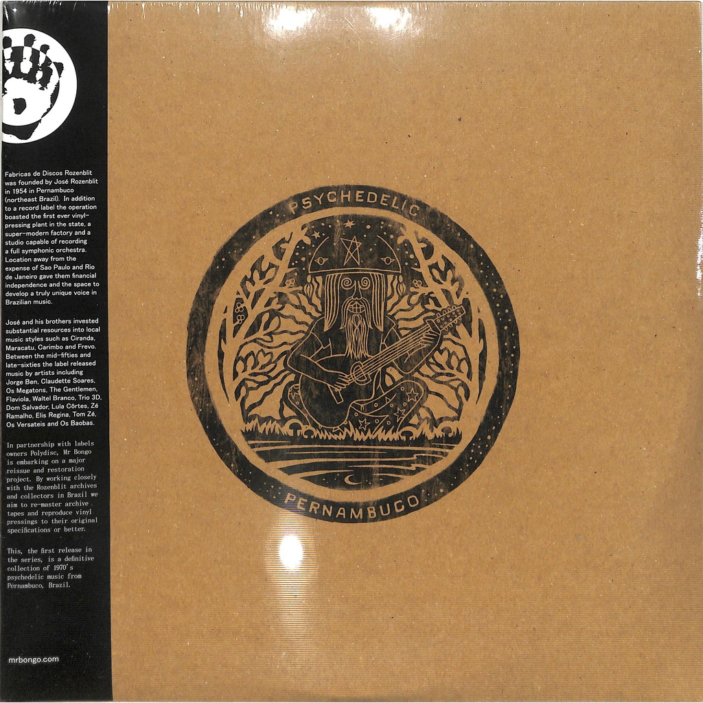 Psychedelic Pernambuco - 2011 - Lp Duplo - Importado  - Mr Bongo