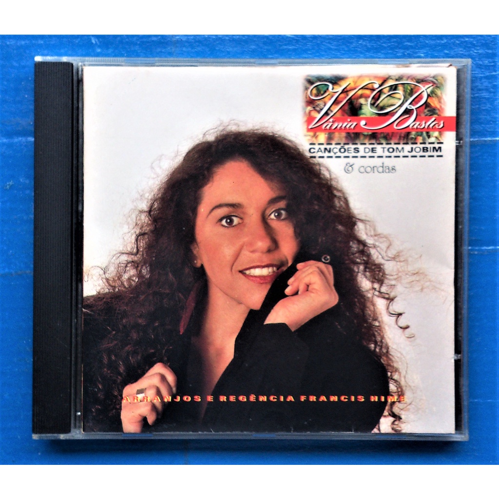 Cd Vânia Bastos e Cordas - Canções de Tom Jobim - 1995