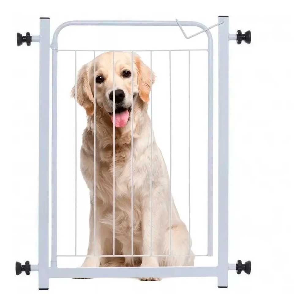 Grade de Proteção Crianças Pet Cães Bebe Portao para Porta 70 e 80cm