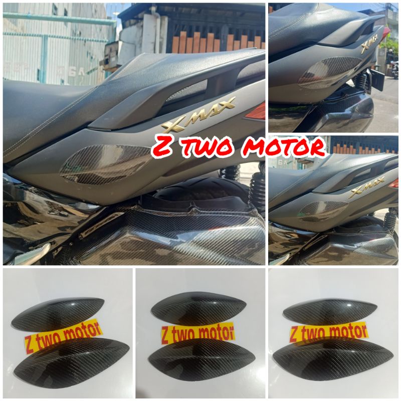 Capa Protetor De Corpo Lateral Carbono Kevlar Plástico Yamaha XMAX 250 xmax250