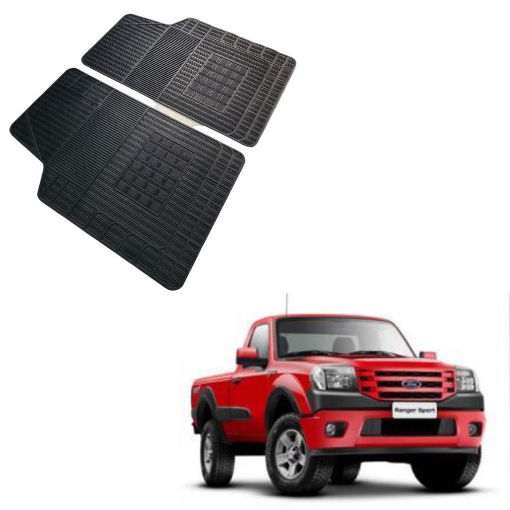 Jogo 2 Pecas Tapete Automotivo Especifico Ranger 2012 em diante 100% Borracha Borcol