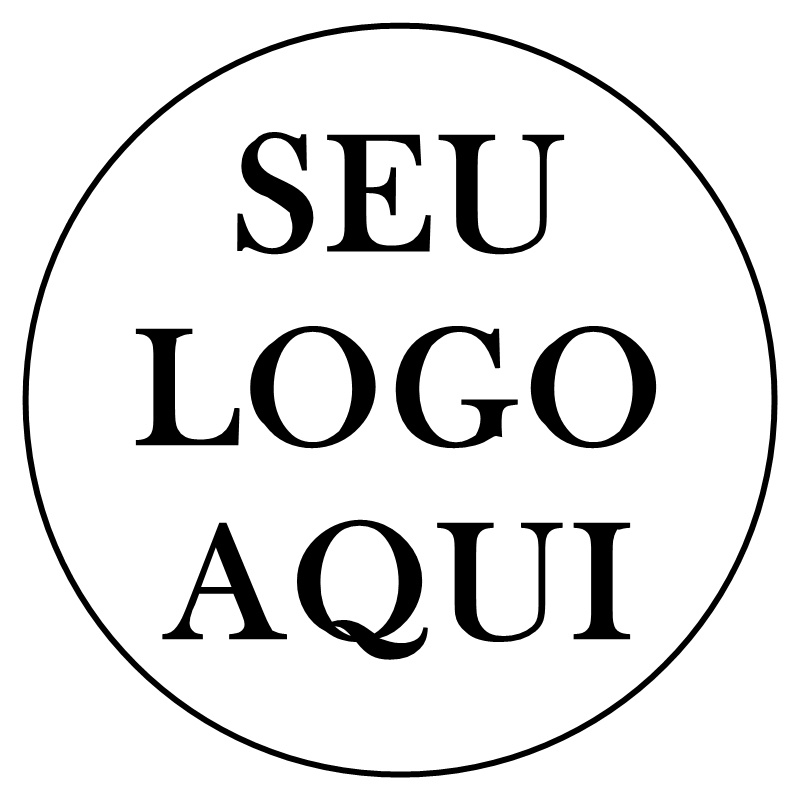 100 Etiquetas Adesivos Personalizados Com Seu Logo - Sua Marca 5x5 cm