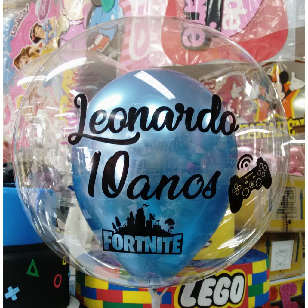 Balão Personalizado Fortnite Balao Personalizado Fortnite Shopee Brasil
