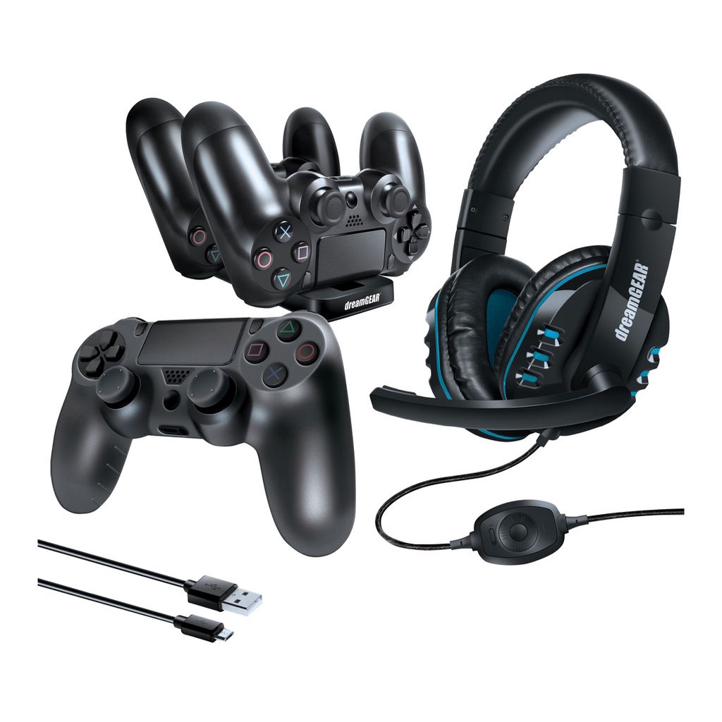 Kit Gamer de acessórios Dreamgear para PS4 DGPS4-6436