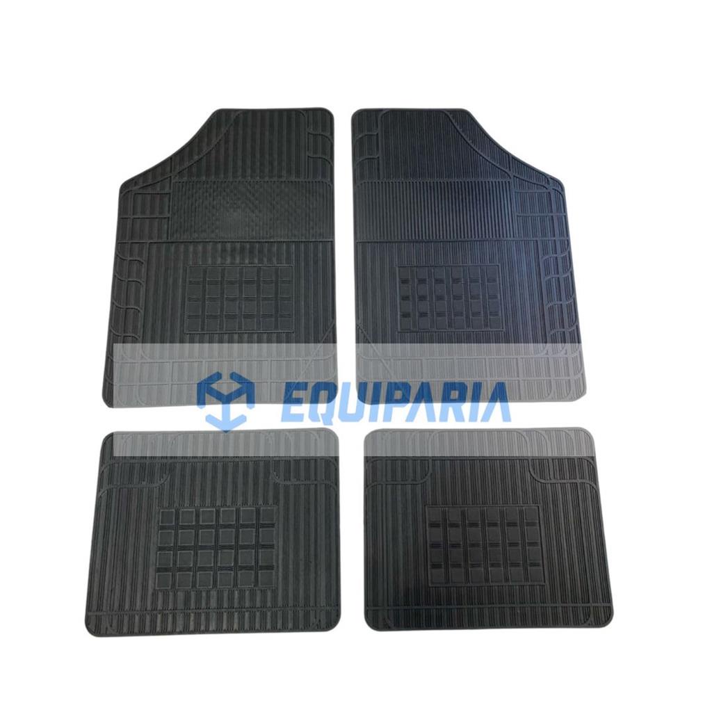 Jogo 4 Pecas Tapete Automotivo  Car Floor Borcol 100% Borracha Universal Grupo 3 em Oferta na Shopee