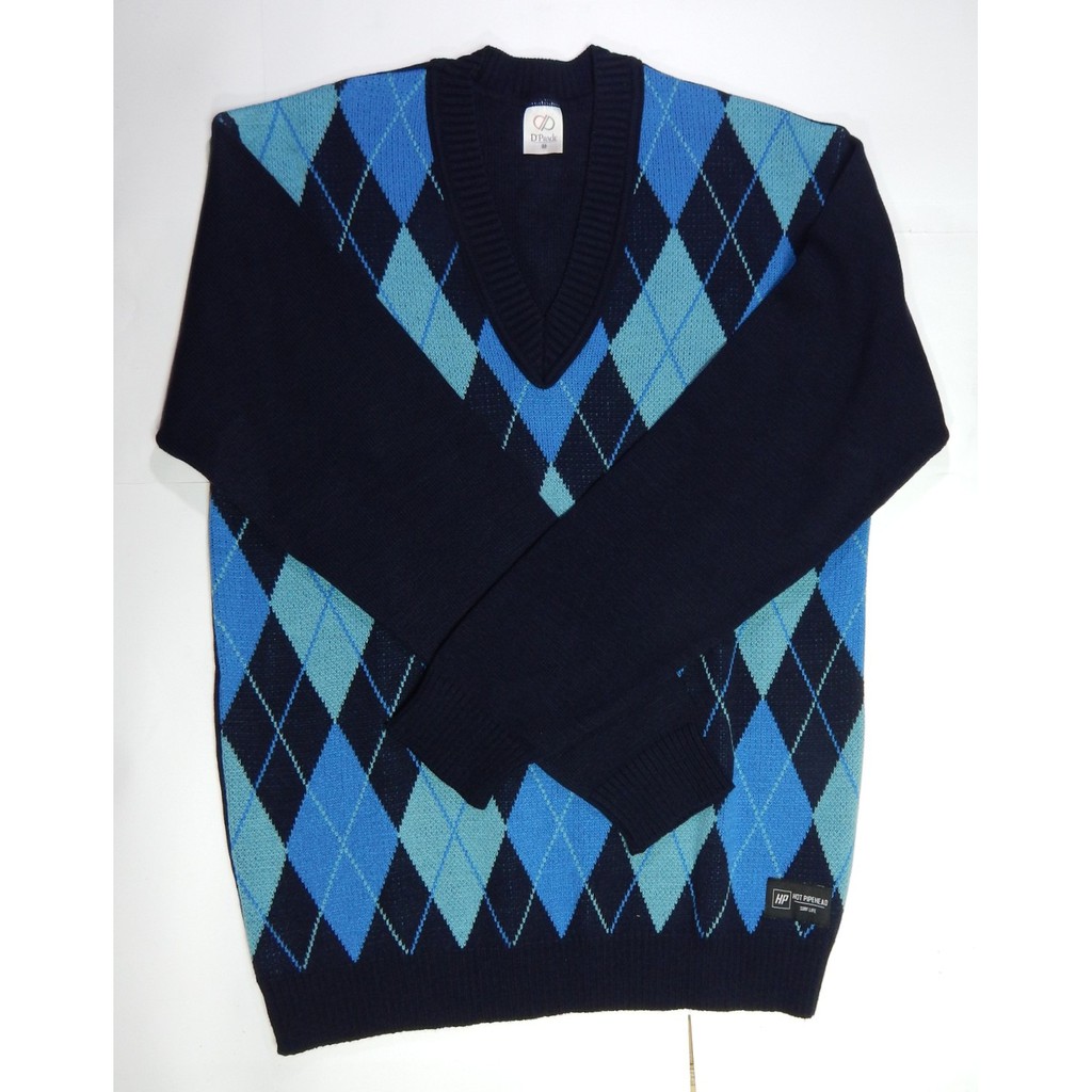 Blusa De Fio Masculina Hot Pipehead Preta /azul