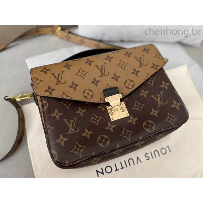 Entregue com a caixa] Bolsa a tiracolo Louis Vuitton, nova bolsa
