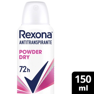 Desodorante Antitranspirante Aerosol Feminino Rexona Powder Dry com 150ml