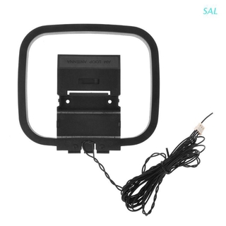 1pç Antena Fm Am Loop Para Receptor Com 3 Pinos Mini Conector Para Sharp Chaine Stereo Av Sistemas De Receptor