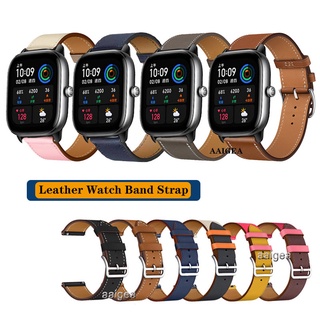 Pulseira De Couro Para Huami Amazfit GTS 4 mini 2 2e GTS2 GTS3/Bip Lite S U 3 pro