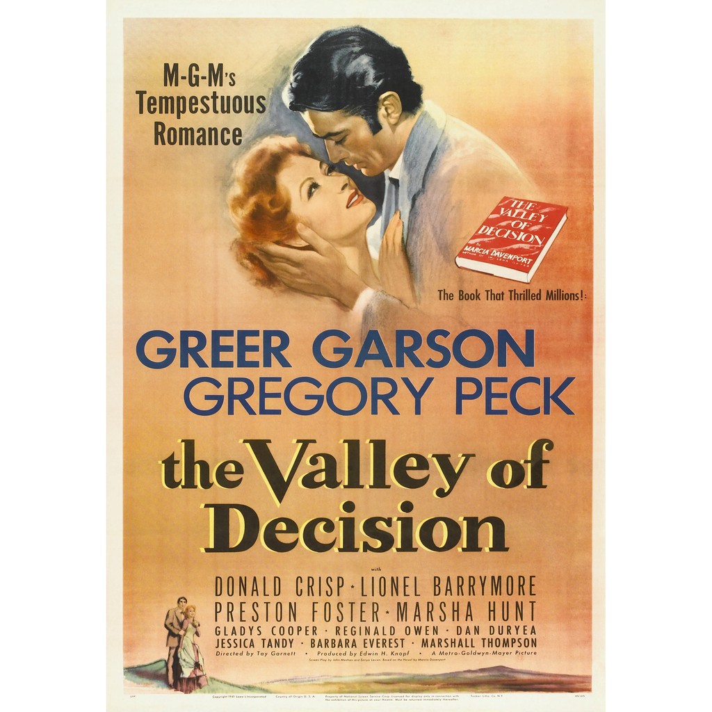 Greer Garson - O Vale da Decisão (The Valley of Decision) 1945