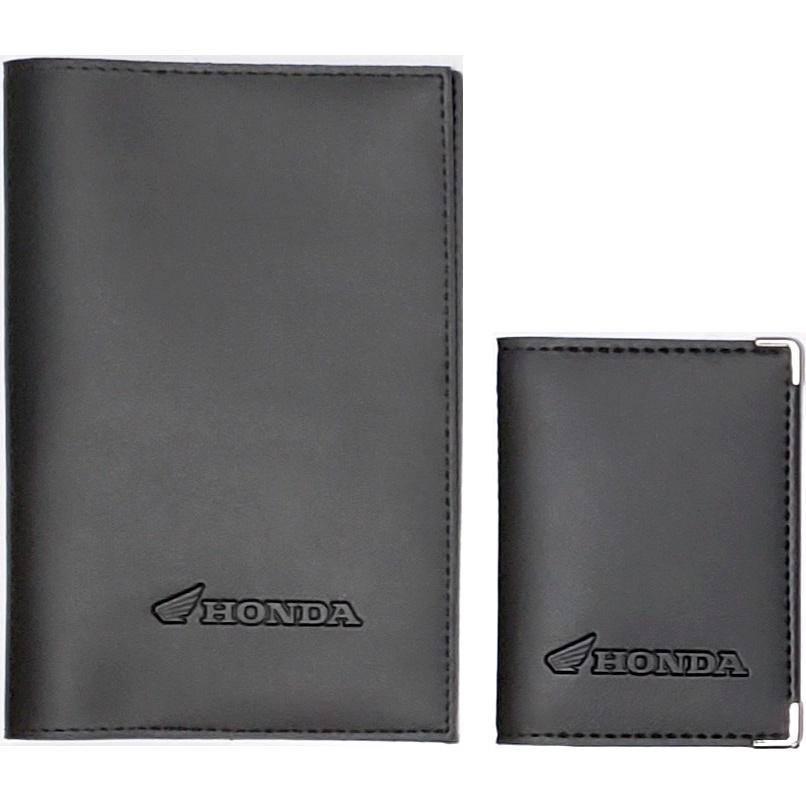 Honda moto Porta Manual 19x13cm e Porta Documentos 12x9cm em Oferta na Shopee