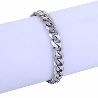 Pulseira Masculina Feminina Aço Original 7mm Aço59