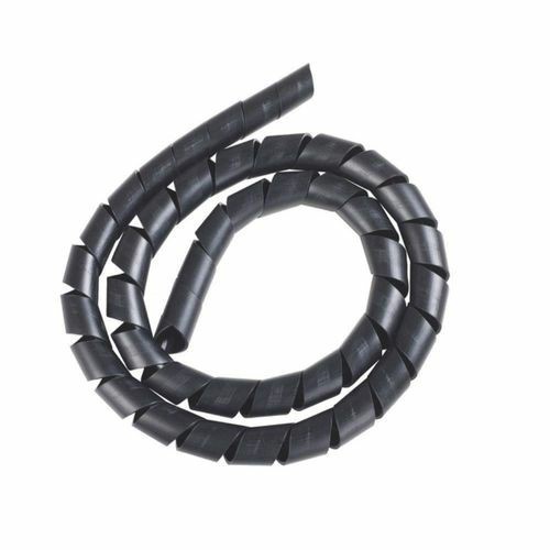 Spiral Organizador De Cabos Tube 3/4 Preto Polietileno Blister 2m Hellermann em Oferta na Shopee