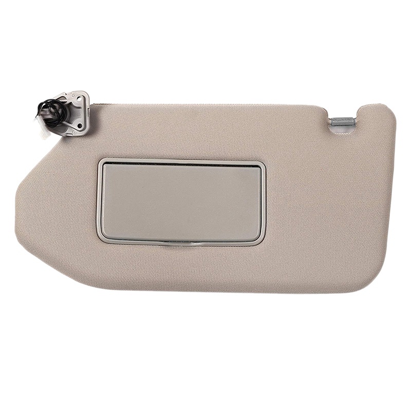 Beige Left Driver Side Sun Visor Replacement for 2013 2014 2015 2016 2017 2018 Nissan Pathfinder and 2014-2017 Infiniti QX60 