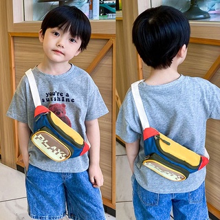 Mochila Infantil Pochete Infantil Cor Contrastante Super Frescas-Moda Coreana