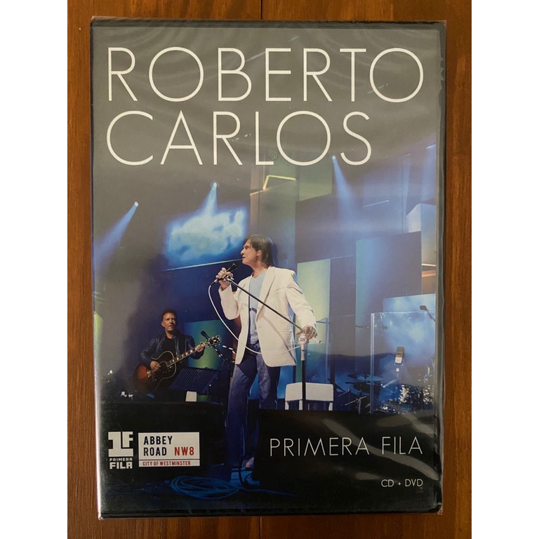 DVD + CD Roberto Carlos - Primeira Fila - Lacrado