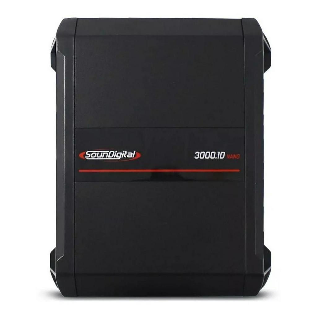 Módulo Potência Soundigital 3000.1d Nano Novo 3000w Rms 2 Oh
