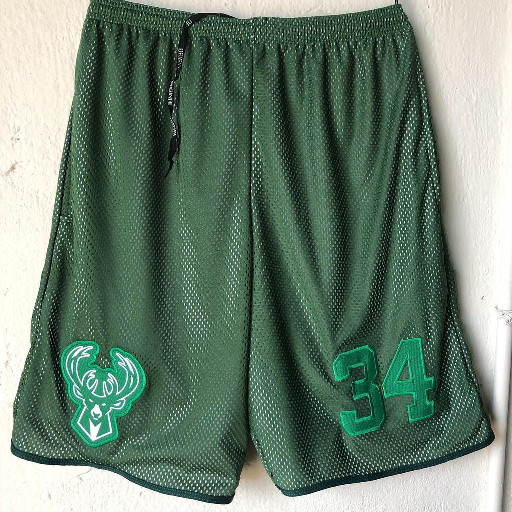 Bermuda Basquete Masculina Milwaukee Bucks