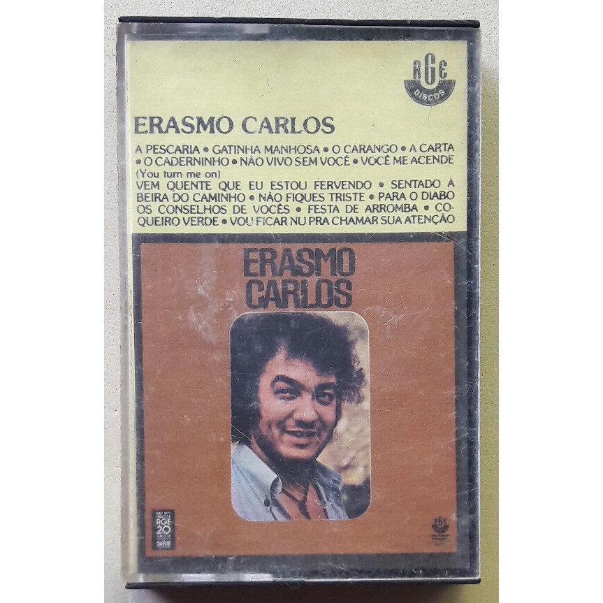 Fita Cassete Erasmo Carlos Rge Coletânea (excelente)