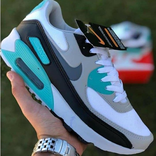 Tênis Nike Air Max 90 /Nike Air Max 90 Essential Verde Agua ... صور هايدي Tênis Nike Air Max 90 /Nike Air Max 90 Essential Verde Agua ... صور هايدي