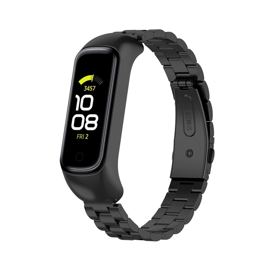 Pulseira De Aco Inoxidavel Para Galaxy Fit 2 R220