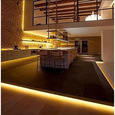 Mangueira Fita Chata Led 50m 5050 Branco Quente 100v/220v + 5 Conectores -  Corre Que Ta Baratinho